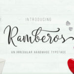 Ramberos Font Poster 1