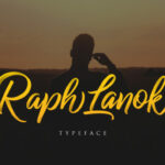 Raph Lanok Font Poster 1