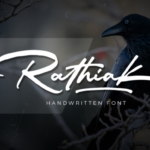 Rathiak Font Poster 1