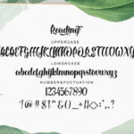 Reading Font Poster 4