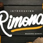 Rimona Font Poster 1