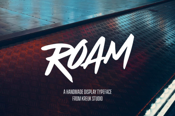 Roam Font Poster 1