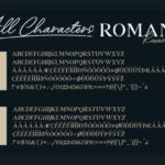 Romans Rexamples Duo Font Poster 5