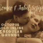 Romeo & Juliet Font Duo Font Poster 2