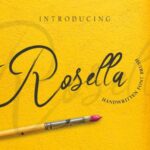 Rosella Font Poster 1