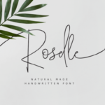 Roselle Font Poster 1