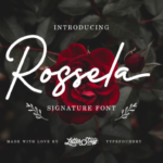 Rossela Font Poster 1