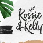 Rossie Kelly Font Poster 1