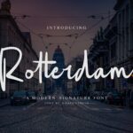 Rotterdam Font Poster 1