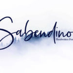 Sabendino Font Poster 1