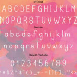 Safira Font Poster 2