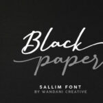 Sallim Font Poster 7