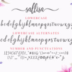 Sallisa Font Poster 3