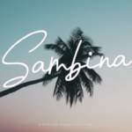 Sambina Font Poster 1