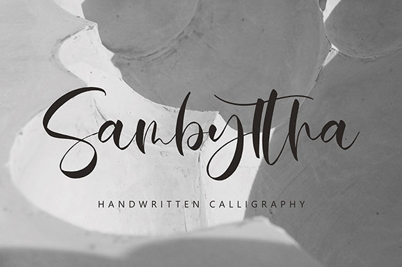 Sambyttha Font Poster 1