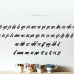 Sansha Font Poster 4