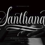 Santhana Font Poster 1