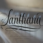 Santhana Font Poster 12