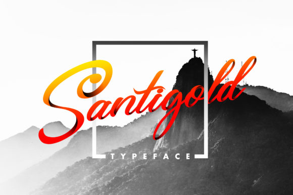 Santigold Font Poster 1