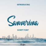 Sanverina Font Poster 1