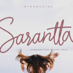 Sarantta Font Poster 1