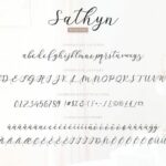 Sathyn Font Poster 8