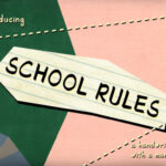 School Rules Font Poster 1