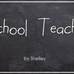 School Teacher Font Poster 1