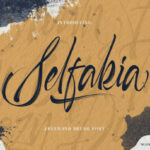 Selfakia Font Poster 1