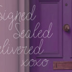 Send My Love Font Poster 5