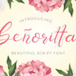 Senoritta Font Poster 1