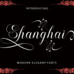 Shanghai Font Poster 1