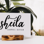 Sheila Script Font Poster 3