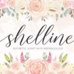 Shelline Font Poster 1