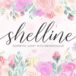 Shelline Font Poster 11