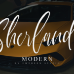 Sherland Modern Font Poster 1