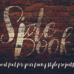 Sidebook Script Font Poster 4