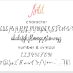 Sild Font Poster 5