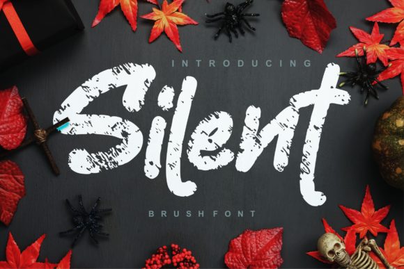 Silent Font Poster 1