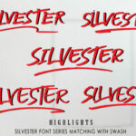 Silvester Font Poster 2