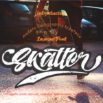 Skatter Font Poster 1