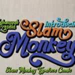 Slam Monkey Font Poster 1