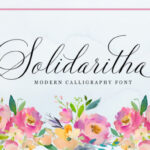 Solidaritha Font Poster 1