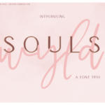 Souls Wyld Font Trio Font Poster 1