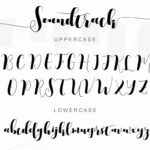 Soundtrack Font Duo Font Poster 7