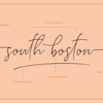 South Boston Font Poster 6