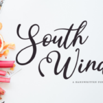 South Wind Font Poster 1