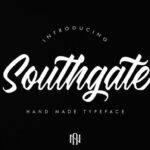 Southgate Font Poster 1