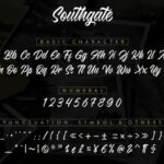 Southgate Font Poster 11