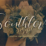 Southlove Script Font Poster 1